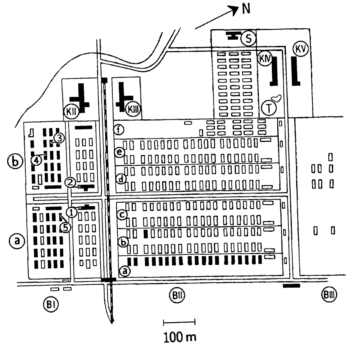 Birkenau Map, Summer 1944