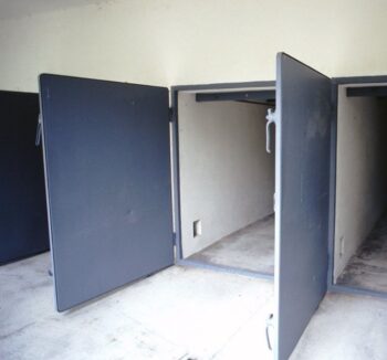 Dachau, fumigation chamber door, steel