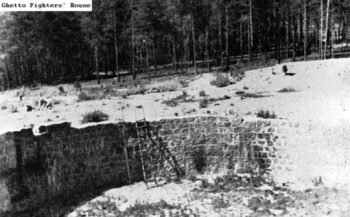 Ponary/Paneriai, alleged lodging pit of Sonderkommando
